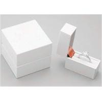 China White Elegant Ring Jewelry Box For Necklace Bracelet Watch Jewellery Gift Packaging on sale