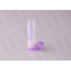 5g Purple Recyclable Lip Balm Tubes , Lip Balm Empty Container Tubes