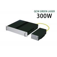 China Single Mode Fiber Laser 300W Nanosecond QCW Green Fiber Laser on sale