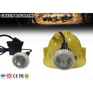 IP68 Rechargeable Led Headlight , 4000 Lux Corded Hard Hat Light Rechargeable