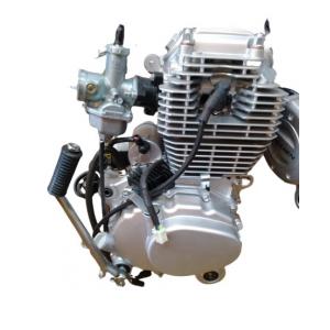 250cc Gasoline Engines Manual Clutch , Air Cooled Kick Start Engine