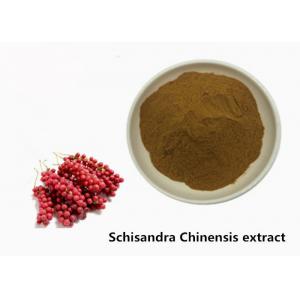 China Hepatoprotective 5.2% Schisandra Chinensis Plant Extract Powder supplier