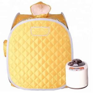 China 2L One Person Ozone Portable Steam Sauna Spa With Hat Full Size supplier