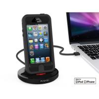 Rugged Case Compatible Sync & Charge Dock for iPhone 5 / iPhone 5s / iPhone 5c