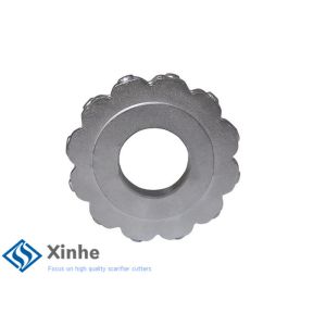 China 熱可塑性の表面処理のフォンArx Concrete 12ポイントScarifier Cutterの床のプレーナーの部品 supplier