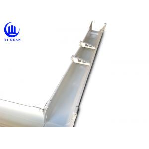 China House Roofing Custom Rain Gutters System 5.2 Inch PVC Rain Gutter Downspout And Fittings supplier