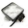 China 4" 15W el cuadrado LED trabaja 1200lm ligero para la agricultura de las naves mineras IP68 impermeable de los vehículos del camino wholesale