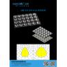 China Flood Light Lens 96pcs 3030 Chips 60° 90° PC PMMA 92% Transmittance wholesale