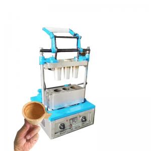 2.4 KW Form Cups Edible Biscuit Tea Coffee Cup Manufacturing Machine Easy To Operate