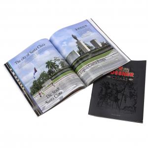 Full Color Book 12 Pages Brochures Printing Custom Design Products Catalogues Logo Embossing Printed