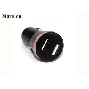 Portable Mini USB Car Charger Dual USB Port For Mobile Phone Charging