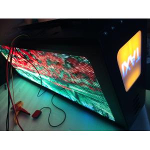 China Custom design led display led display for taxi , 3g sifi usb net cable gps controller supplier