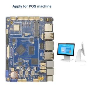 China LVDS EDP MIPI Display Android placa base con 10/100M Ethernet y 125mm * 90mm * 1,6mm tamaño de PCB supplier