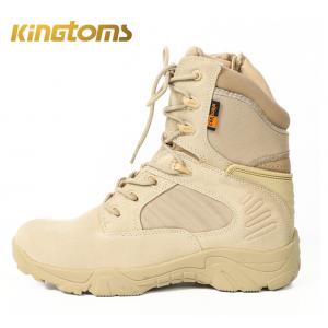 China Non Sip Nylon Oxford Military Combat Boots With Composite Sole Structure supplier