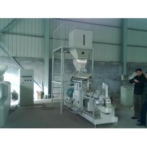China 600kg/h double screw extruder Vietnam fish feed machine price supplier