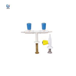 China Rust Resistant Laboratory Gas Taps Valves With Epoxy Resin Surface supplier