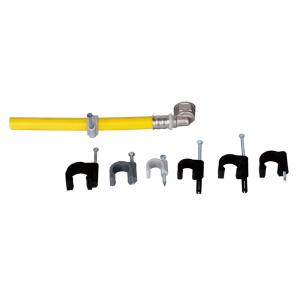 Thickened Plastic Cable Clips Pipe Clips Burr Free Versatility