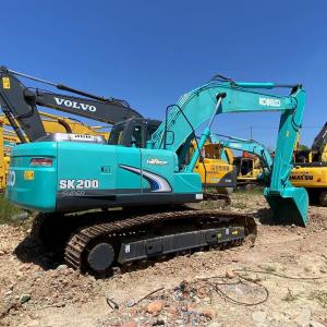 China Earthwork Used Kobelco Excavator 9270mm Digging Height 6700mm Digging Depth supplier