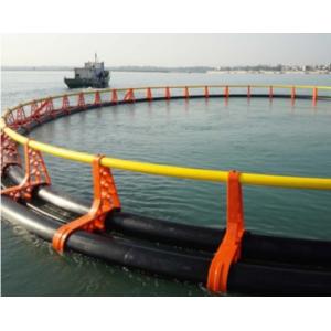 China Fish Farming Floating Net Cages Round Square Shape Diameter 10m-40m supplier