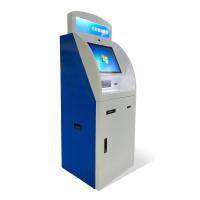 China Hot Selling Touch Screen Self Service Cash Dispenser A4 Report Printer Self Service Kiosk Atm Machine on sale