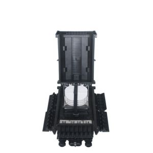 KEXINT FTTH Fibre Optique Boîte De Distribution KXT-C-01 16 Noyaux Extérieur IP68 Étanche Noir