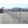 Customized PVC Coated 4' 6' 8' Chain Link Fence Privacy Panels 60mmx60mm