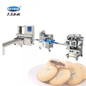 China Automatic Encrusting Cookies Making Machine / Double Filling Encrusting Machine supplier