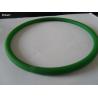 China Green Color Endless Polyurethane Round Timing Belts , O Ring Drive Belts wholesale