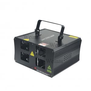 China Four Eyes DJ Disco Laser Lights / Concert Laser Lights RGB Color Mixing Linear Scan supplier