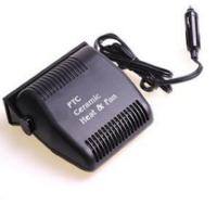China Oem Black Handheld Rechargeable Car Heater , Dc12v Plug In Heater For Car on sale