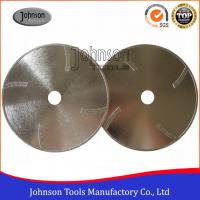 China 105mm - 300mm EP Disc 10 Electroplated Diamond Tools With Protection Teeth on sale
