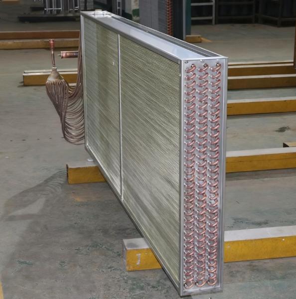 Custom Aluminum Fin Evaporator with Epoxy-Coated Copper Tube for R404A HVAC