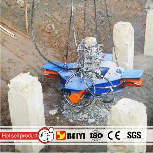 Beiyi BYP500S Construction piling machine hydraulic round pile breaker concrete core cutting machine