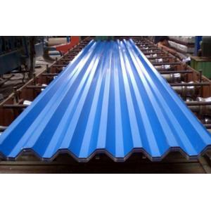 AZ100 S320GD 0.85mm Painted Corrugated Metal Sheets For Construction