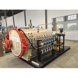 China Petit autoclave entièrement automatique personnalisé pour pièces automobiles comme capot, toit, aile. Autoclave composite en carbone composite supplier