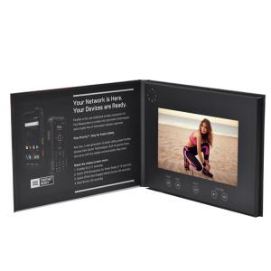 Digital lcd marketing displays book with 2.4"2.8"4.3"5"7"9"10 inch LCD Screen Video Brochure Book Custom Quality Print