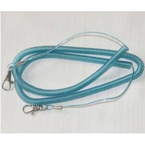 China 10m kayak fishing safety line boating lanyard steel cable plastic retention rope chains supplier