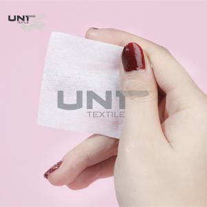 China Hygiene Spunlace Nonwoven Fabric Face Cleaning Makeup Cotton Pads supplier