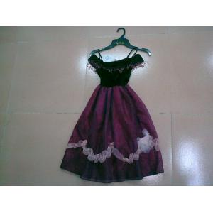 China Purple Graceful Dance Performance Custom Character Costumes for Kids supplier