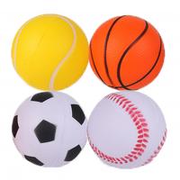 China Antiburst Odorless Mini Foam Sports Balls , Nontoxic Soft Foam Indoor Football on sale