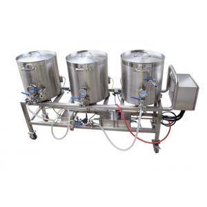 SUS 304 Or 316 Mini Home Brewery Small Home Brewing Systems Capacity 50 L