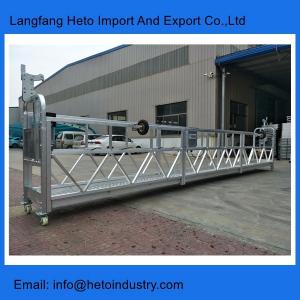 China Construction gondola malaysia 6 meters temporary suspended platform for building maintenance supplier