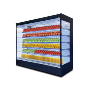 Supermarket Air Curtain Multi Deck Open Front Standing Display Cooler