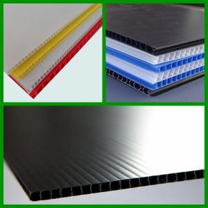 China ESD PP Hollow Sheet ESD PP Corrugated Sheet Waterproof PP Correx Corrugated supplier