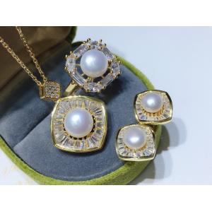 Natural Pearl necklace Elegant Multilayer Pearl Necklace ForWomen Vintage Fashion Party Wedding Statement Pearl Necklace