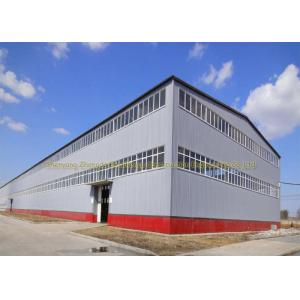 China Anti Rust Warehouse Steel Structure Prefab Metal Buildings Hot Dip Galvanized supplier