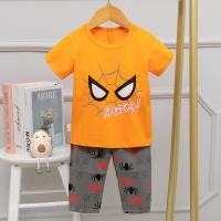 China Summer Boys Cotton Pajama Shorts Spider Man Age 5 Pyjamas on sale