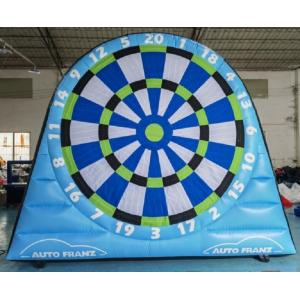 Carnival Games Inflatable Football Dart Board PVC Soccer Dart Board Football Dart For Rental