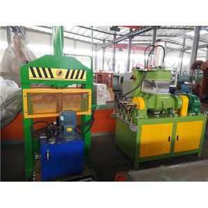 China Máquina de corte de borracha vertical Hidráulica cortadora de fardos supplier