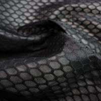 China 100% Polyester Mesh Fabric Knitted Airmesh Breathable Spacer Mesh Fine Black Mesh Fabric on sale
